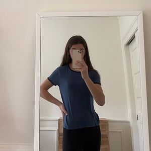Blue soft tee